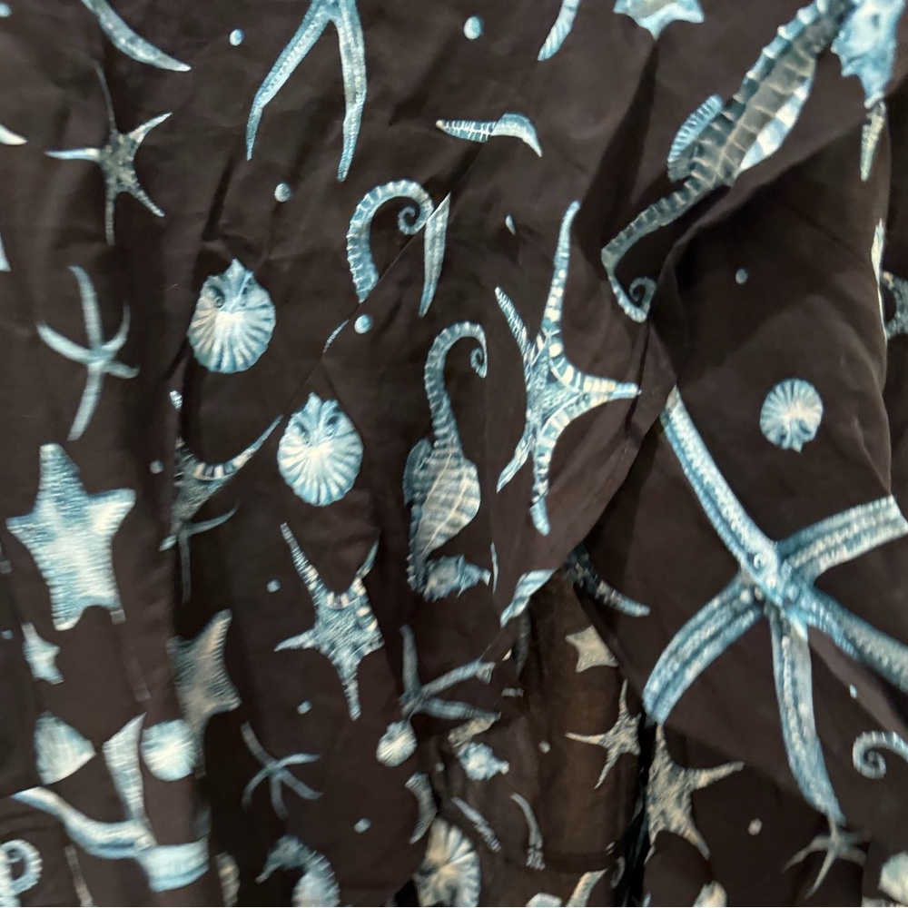 Target X Agua Bendita - Black and Blue Sea Life Sarobg - Picture 2 of 3